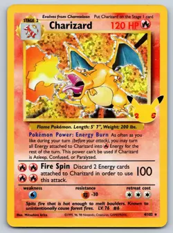Charizard 4/102 Celebrations: Classic Collection Classic Collection Pokemon NM - Image 1