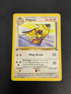 Pokemon TCG Pidgeot 1st Edition Jungle Non Holo Rare 24/64 - Image 1