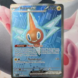 Pokemon Rotom EX Holo Ultra Rare Card 111/094 Me02 Phantasmal Flames HP 190 - Image 1