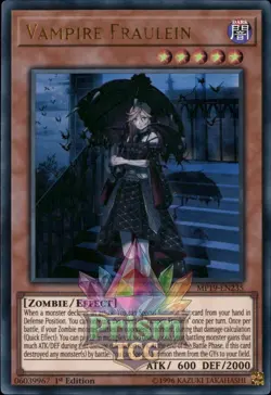 1st ed Vampire Fraulein ultra rare MP19-EN235 Yugioh - Image 1