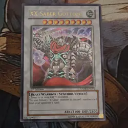 Yu-Gi-Oh! XX-Saber Gottoms Secret Rare ANPR-EN044 1st Ed Konami EN - Image 1
