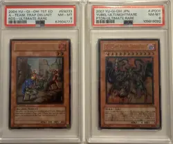 YuGiOh! PSA LOT: A-Team Trap Disposal Unit & Yubel Ultimate Nightmare. Read Desc - Image 1