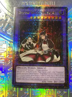 House Dragonmaid Quarter Century Rare RA03-EN037 Alt Art NM YuGiOh - Image 1