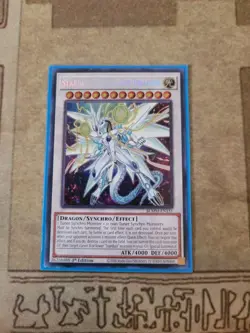 YUGIOH STARDUST SIFR DIVINE DRAGON BLMM-EN151 SECRET 1ST ED NM - Image 1