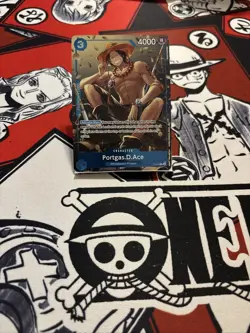 Portgas.D.Ace P-074 Tin Pack Set Vol. 2 Promo One Piece Card Game - Image 1