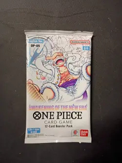 1x ONE PIECE OP-05 Sealed Booster Pack - Awakening of the New Era - English -TCG - Image 1