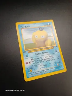 Pokemon Cards Psyduck 79/105 1st Edition Neo Destiny Common NM - Image 2