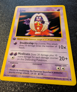 Jynx 31/102 - Base Set / 1st Edition (Shadowless) *Uncommon* 1999 NM Pokemon TCG - Image 5