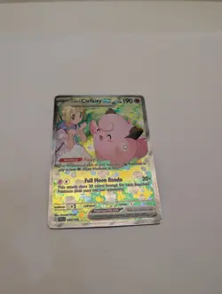 Pokemon Lillie's Clefairy EX 184/159 Sv09 Journey Together Holo Rare - Image 3
