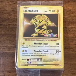 Pokemon Toys R Us Promo Sealed 2016 Pokemon XY Evolutions 41/108 NM electabuzz - Image 1