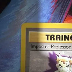 Pokemon TCG Imposter Professor Oak Base Set 73/102 Uncommon Trainer Regular LP - Image 2