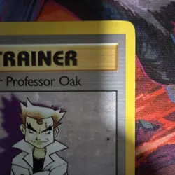 Pokemon TCG Imposter Professor Oak Base Set 73/102 Uncommon Trainer Regular LP - Image 3
