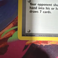 Pokemon TCG Imposter Professor Oak Base Set 73/102 Uncommon Trainer Regular LP - Image 5