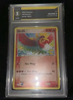 Pokemon Ho-Oh POP Series 5 Holo 1/17 Degree 5 2007 - Image 1