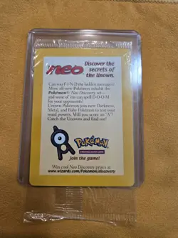 Pokemon the Movie Ancient Mew Promo, Entei Promo, Sealed. Rare - Image 3