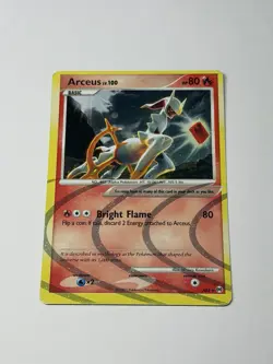 MISCUT ERROR Arceus Lv.100 AR3 Holo Rare Platinum Arceus Collection Pokemon NM - Image 1