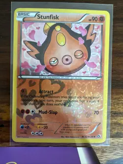 Stunfisk RC12/RC25 Holo Legendary Treasures: Radiant Collection Pokemon Holo NM - Image 1