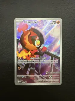Charcadet 022 Pokemon Center ETB Phantasmal Flames Stamped Promo - Image 1