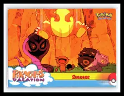 💥 1999 Topps Pokemon Movie Animation Edition (Black Topps Logo) #55 - Success - Image 1