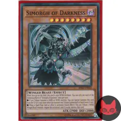 Yugioh Simorgh of Darkness RIRA-EN022 Super Rare 1st Edition NM - Image 1