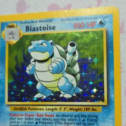 Pokemon TCG Blastoise Base Set Holo Rare 2/102 1999 100HP Wizards of the Coast - Image 3