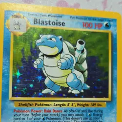 Pokemon TCG Blastoise Base Set Holo Rare 2/102 1999 100HP Wizards of the Coast - Image 4