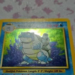 Pokemon TCG Blastoise Base Set Holo Rare 2/102 1999 100HP Wizards of the Coast - Image 5