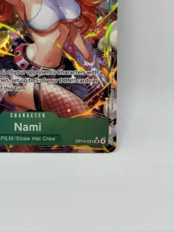 One Piece The Azure Sea's Seven Alternate Art #OP14-031 Nami #2 - Image 5