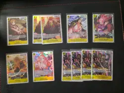 One Piece CCG 73 Card Lot (Alt Art, SEC, Loads Of SRs, Rs, DON!!s & Leaders) - Image 4