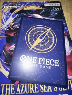 One Piece TCG OP14-EB04 Gecko Moria OP14-104 SR Alternative Art The Azure Sea’s - Image 4