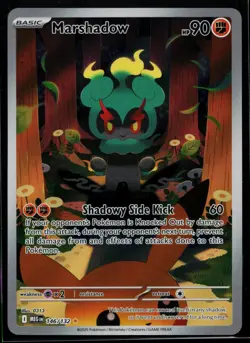 Marshadow Illustration Rare ME01: Mega Evolution 146/132 NM D2602 - Image 1