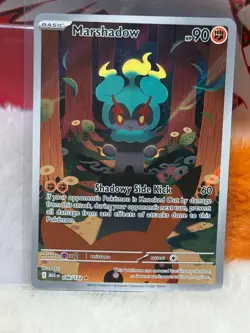 Marshadow Illustration Rare Holofoil ME01: Mega Evolution 146/132 NM - Image 1