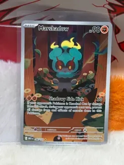 Marshadow Illustration Rare Holofoil ME01: Mega Evolution 146/132 NM - Image 4