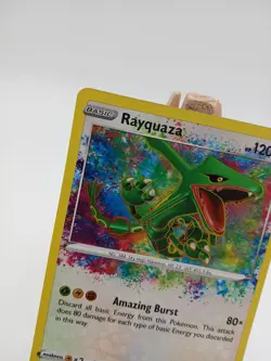 Rayquaza 138/185 - Vivid Voltage - Amazing Rare LP Pokemon Card, 2020 - Image 2