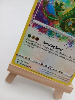 Rayquaza 138/185 - Vivid Voltage - Amazing Rare LP Pokemon Card, 2020 - Image 3