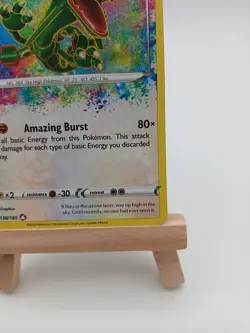 Rayquaza 138/185 - Vivid Voltage - Amazing Rare LP Pokemon Card, 2020 - Image 4