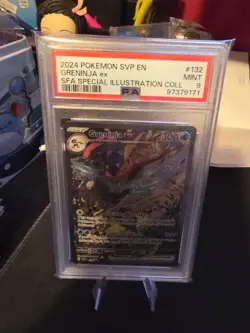 Greninja EX 132 Scarlet & Violet Promo Holo Card PSA 9 Mint - Image 4