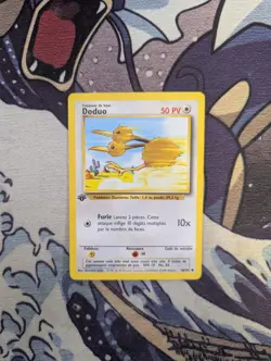 Doduo 48/102 1st Edition - French - Base Set Pokemon Card - LP - Image 1