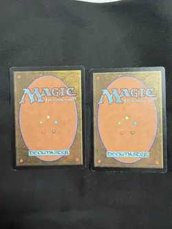 2001 Magic MTG Apocalypse Pernicious Deed x2 #114 Two cards Light play - Image 2