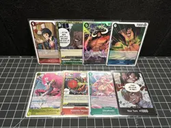 One Piece Legacy of the Master Card Lot with Sealed Luffy and Zoro Promo's - Image 4