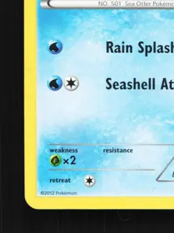 Oshawott 39/149 LP Boundaries Crossed English Pokemon Card TCG - Image 2