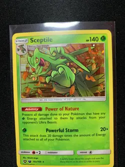 Sceptile - 10a/168 - Alternate Art Promo Unbroken Bonds NM Pokemon Card - Image 1