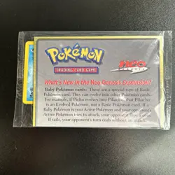 Pokemon Marill Black Star Promo #29 WOTC Sealed Card Neo Genesis 2000 Variant - Image 1