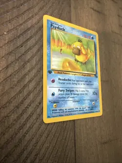 Pokemon TCG Vintage Psyduck Fossil 1st Edition Card 53/62 WOTC - Image 5