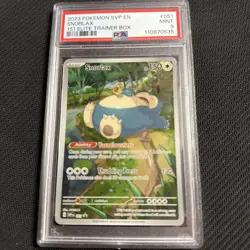 Snorlax 051 Sv: Scarlet & Violet Promo Cards Holo PSA Graded Prices Are Going Up - Image 1