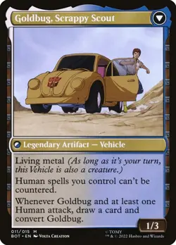 Goldbug, Humanity's Ally [BOT - 11] - NM [Foil] TCG MTG - Image 2