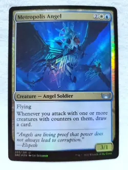 Metropolis Angel 203/281 Foil Streets of New Capenna Magic: The Gathering - Image 1