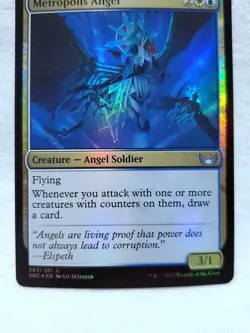 Metropolis Angel 203/281 Foil Streets of New Capenna Magic: The Gathering - Image 2