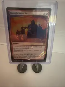 Foil Blasphemous Act (Surge Foil) R Commander Teenage Mutant Ninja Turtles 47 NM - Image 2