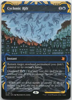 Cyclonic Rift (14) Secrets of Strixhaven: Mystical Archive NM - MTG - Image 1